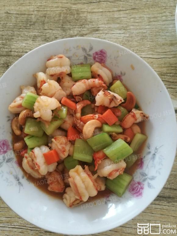 青瓜腰果虾仁
