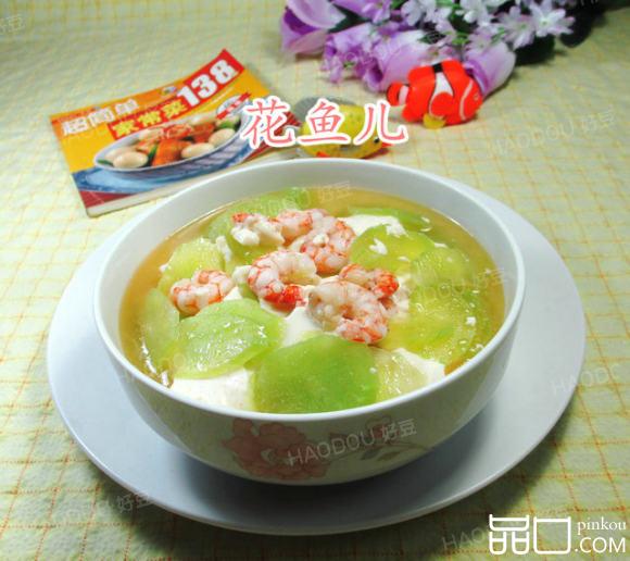 虾仁莴笋煮豆腐