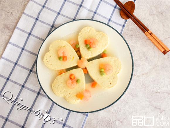 虾仁爱心豆腐