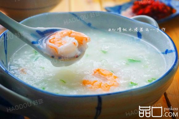 虾仁肉泥粥