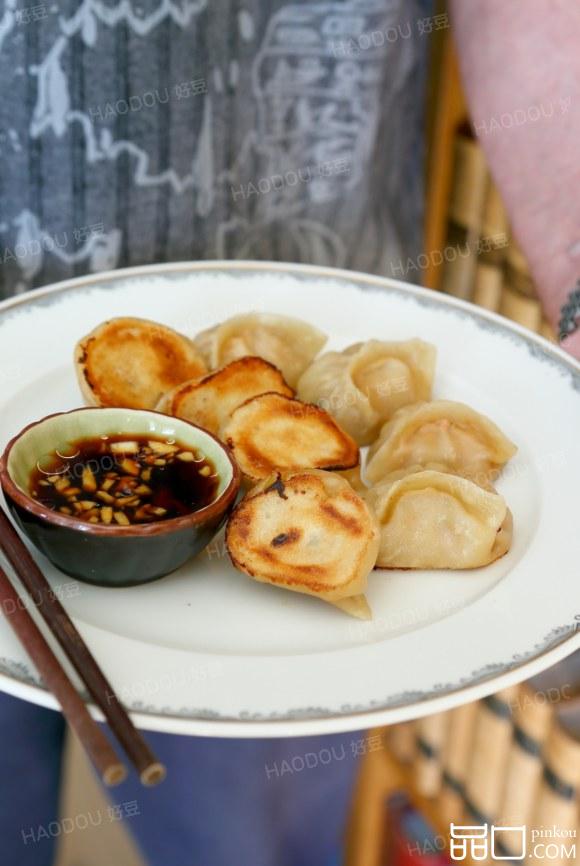 猪肉白菜虾仁煎饺