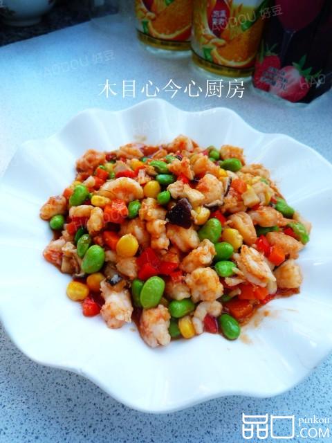 五丁炒虾仁