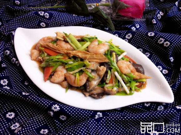 香菇腐竹脆虾仁
