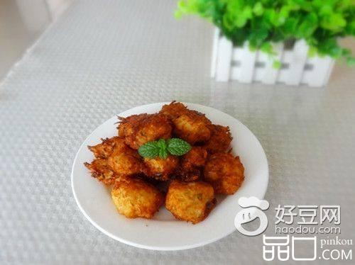 炸萝卜丝丸子