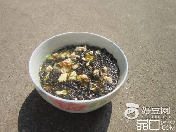 紫菜虾仁鸡蛋汤