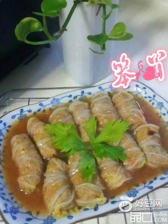 虾仁蔬菜卷