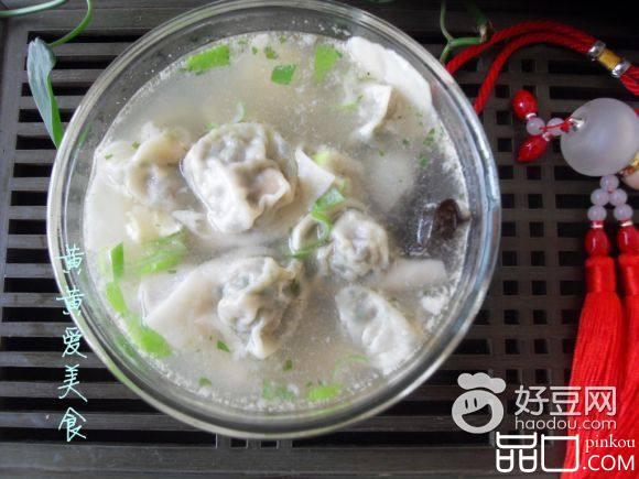 香芹虾仁馄饨