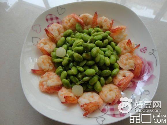 毛豆炒虾仁