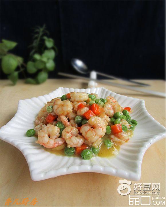 糟熘青豆虾仁
