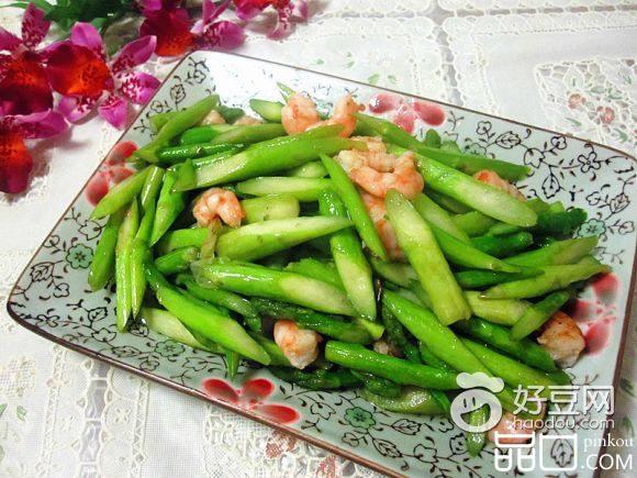 虾仁芦笋