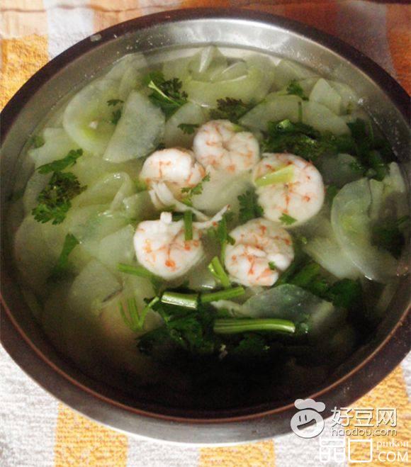 虾仁黄瓜汤