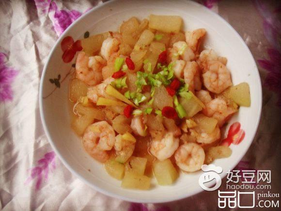 冬瓜烧虾仁