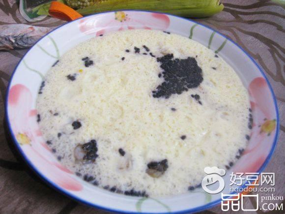 玉米虾仁蒸蛋