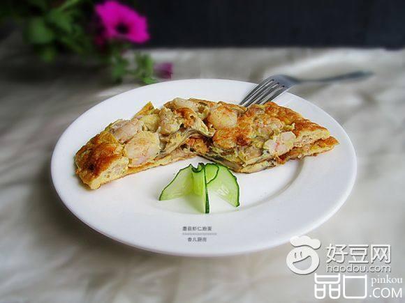 蘑菇虾仁跑蛋