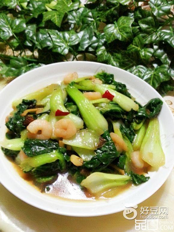 虾仁油菜