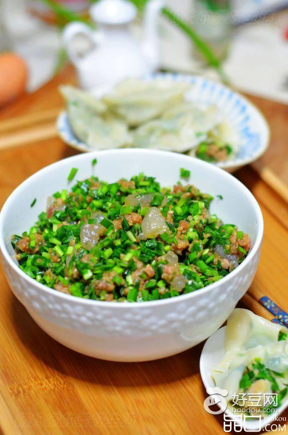 韭菜虾仁饺子馅