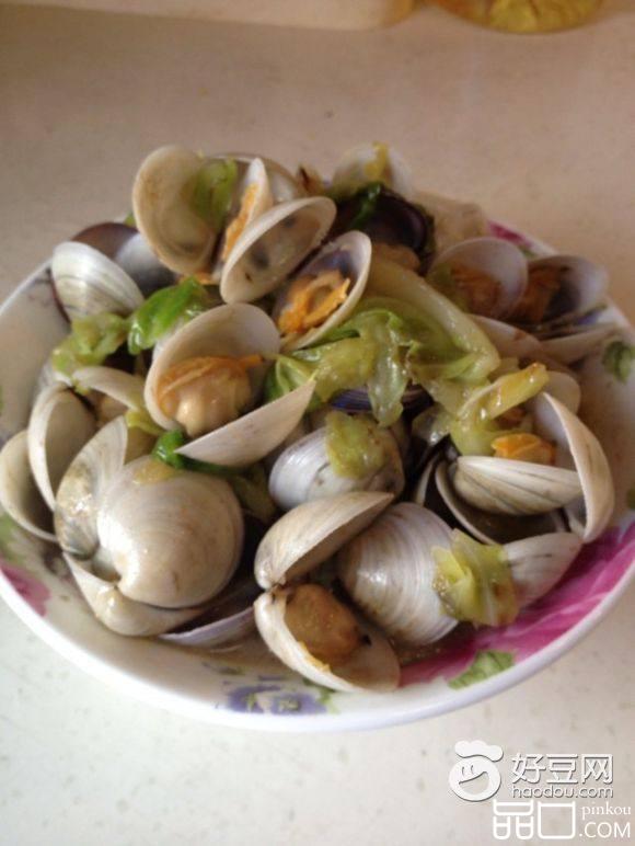 文蛤炒卷心菜
