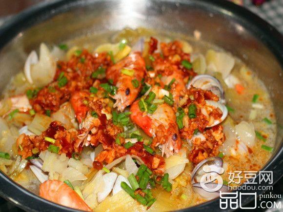 酸菜香辣虾