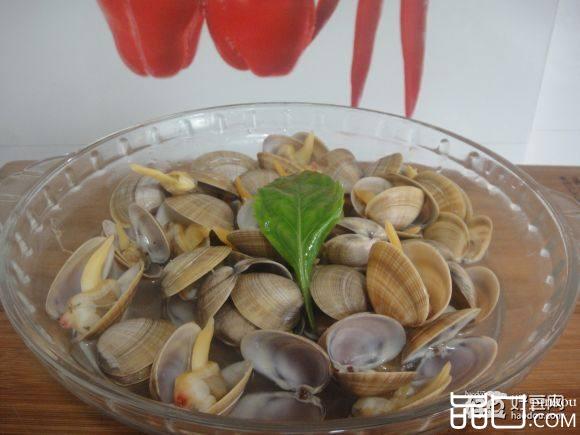 白灼文蛤