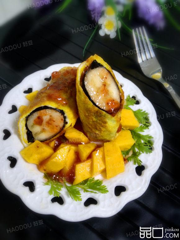 紫菜香蕉卷