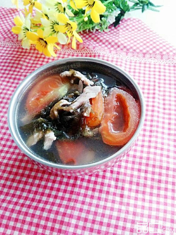 番茄紫菜瘦肉汤