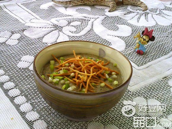 紫菜虾皮玉米粥