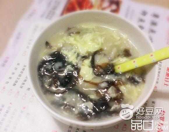 紫菜鸡蛋面疙瘩汤