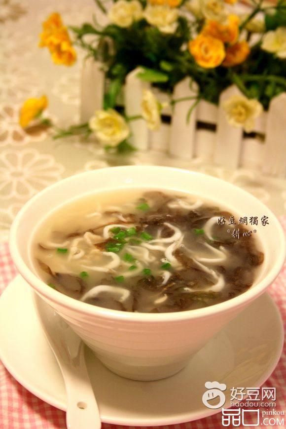 银鱼紫菜汤