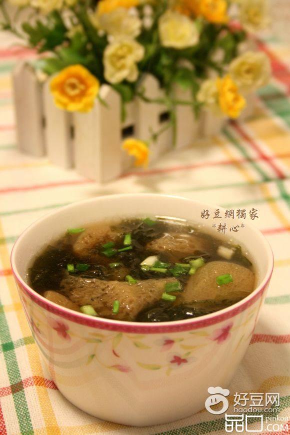 竹荪紫菜汤