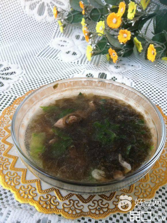 排骨紫菜虾皮汤