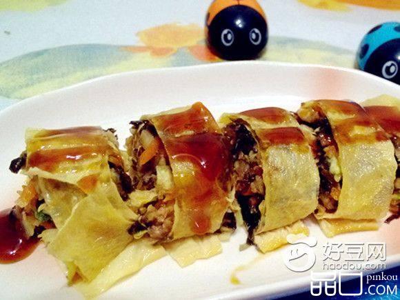 什锦豆腐皮卷