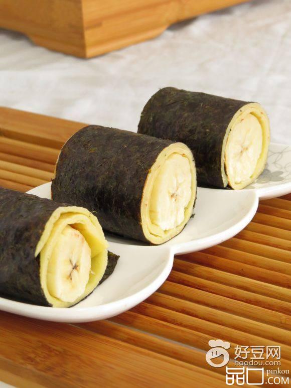 鸡蛋香蕉卷