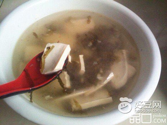 紫菜豆腐汤