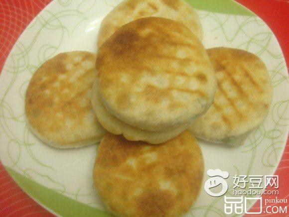 小白菜紫菜素馅饼