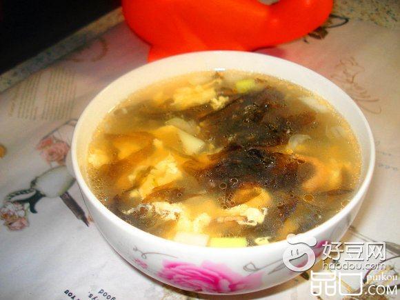 紫菜海米蛋花汤
