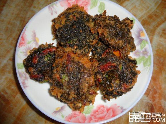 炸紫菜饼
