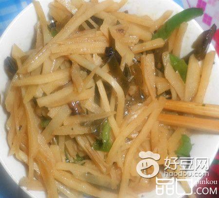 土豆炒海带