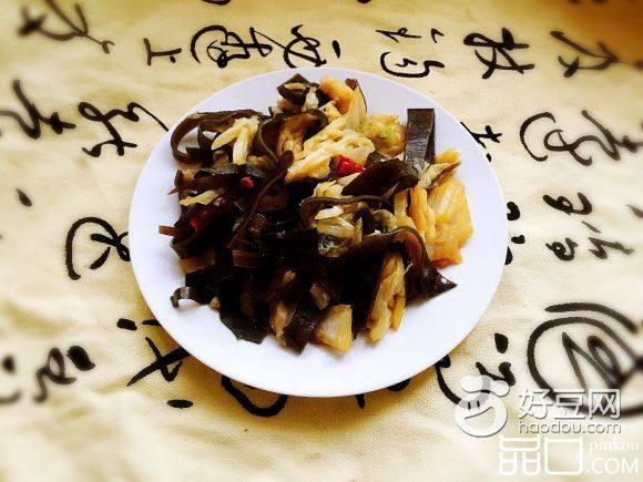 海带丝炒白菜