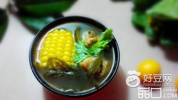 排骨玉米海带汤