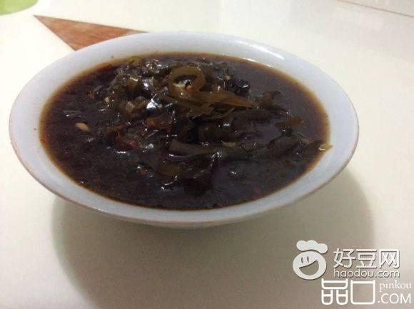 风味豆豉烧海带