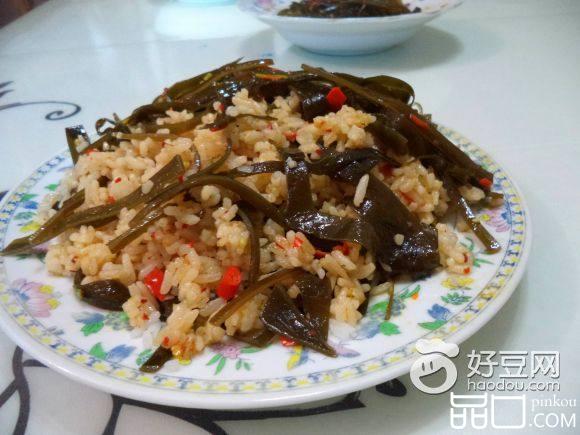 海带炒饭