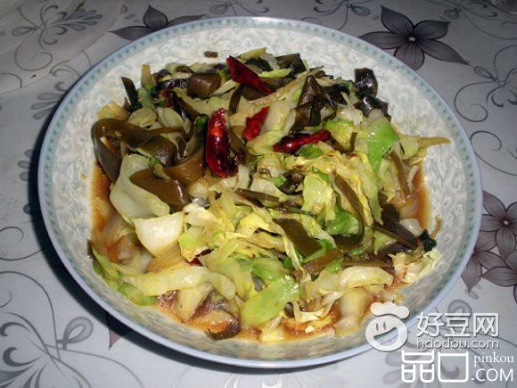 海带炒圆白菜