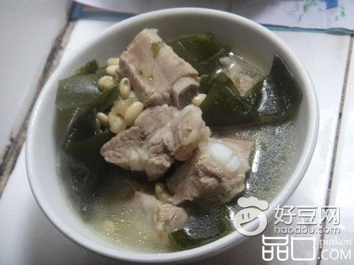 海带骨头黄豆汤