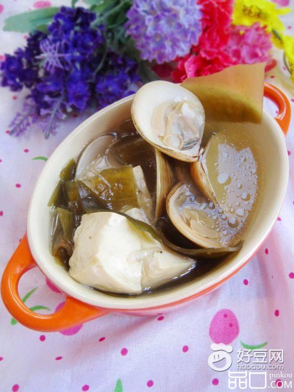 豆腐海带蛤蜊汤