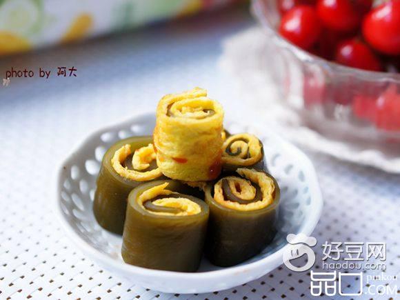 海带鸡蛋卷