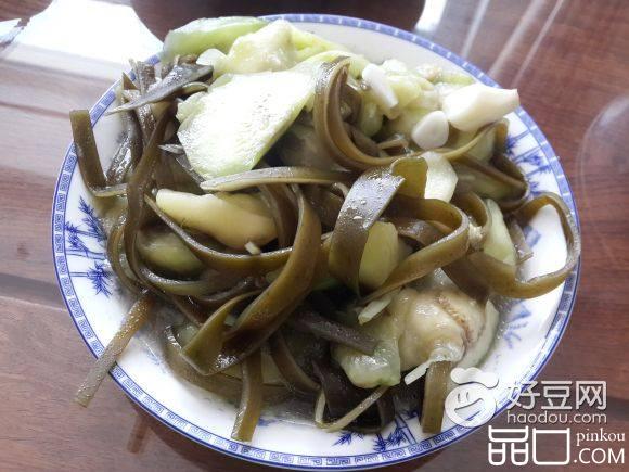 海带炒茄子