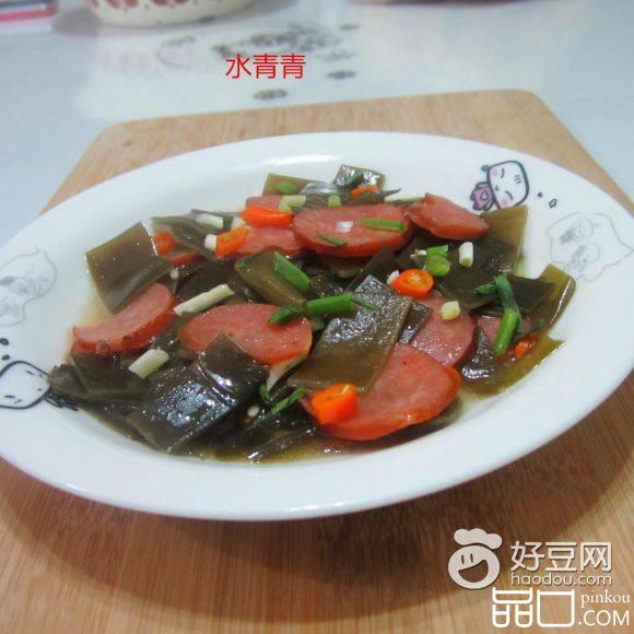 海带烧烤肠