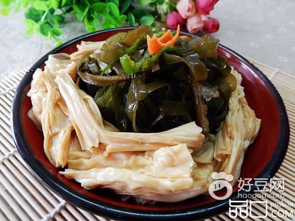 腐竹拌海带