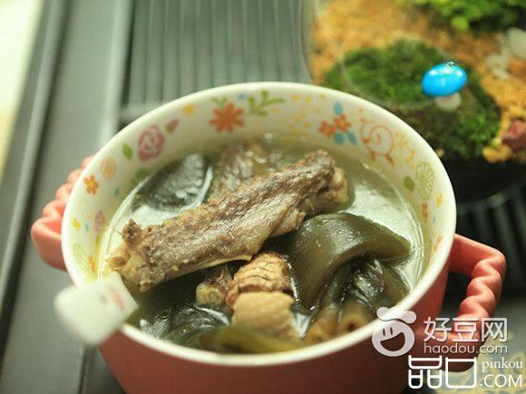 海带炖鸭子