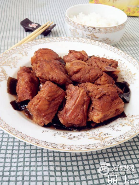 回锅排骨烩海带
